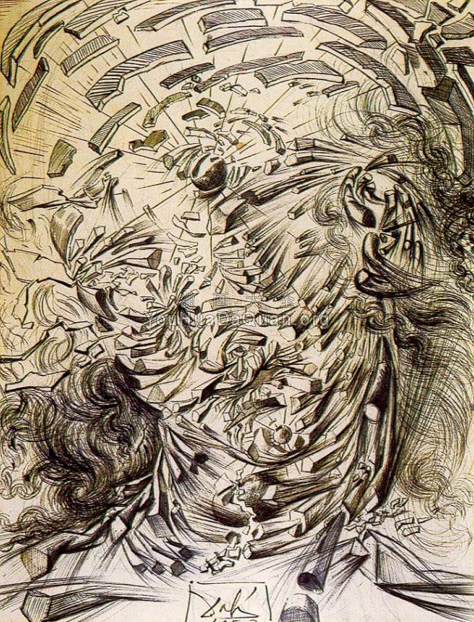 天使的核头 - 萨尔瓦多·达利